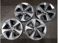 Recambio de juego llantas aluminio para nissan qashqai (j11) acenta referencia OEM IAM 7X17 5 TORN ET 40 ALUMINIO 
