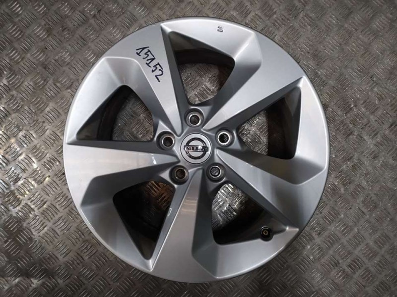 Recambio de juego llantas aluminio para nissan qashqai (j11) acenta referencia OEM IAM 7X17 5 TORN ET 40 ALUMINIO 