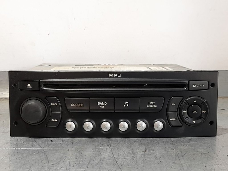 Recambio de sistema audio / radio cd para citroën c4 berlina collection referencia OEM IAM 7645138393  