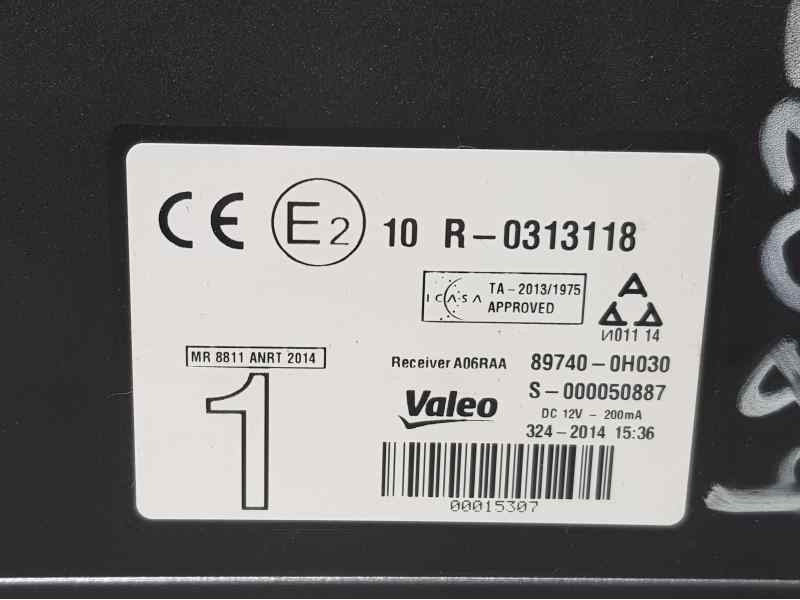 Recambio de modulo electronico para peugeot 108 active referencia OEM IAM 10R0313118 897400H030 VALEO