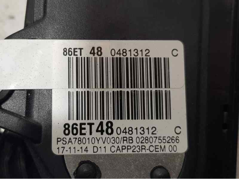 Recambio de potenciometro pedal para peugeot 108 active referencia OEM IAM 86ET4804811312  