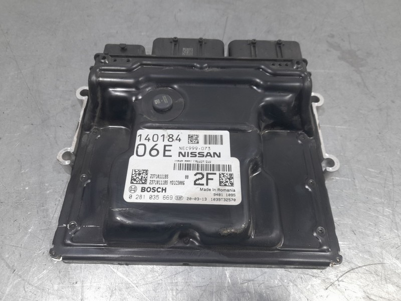 Recambio de centralita motor uce para nissan qashqai ii (j11, j11_) 1.5 dci referencia OEM IAM NEC999073 0281035669 BOSCH