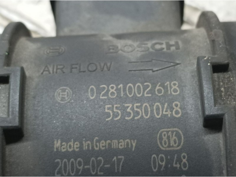 Recambio de caudalimetro para chevrolet lacetti sx referencia OEM IAM 55350048 0281002618 BOSCH