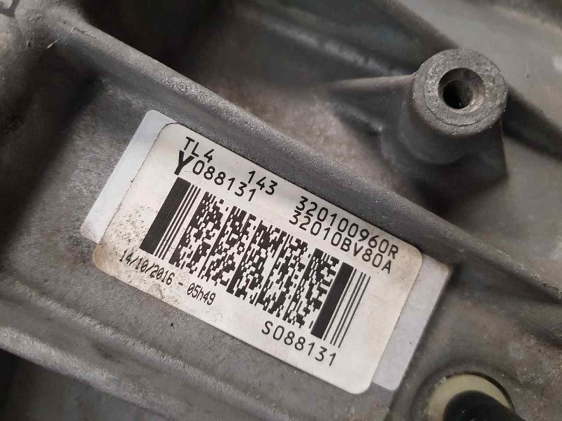 Recambio de caja cambios para nissan juke (f15) acenta referencia OEM IAM TL4143 S088131 6VELOCIDADES