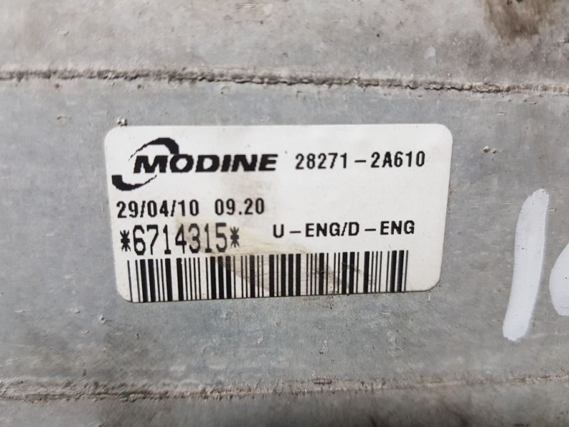 Recambio de intercooler para hyundai i30cw classic referencia OEM IAM 282712A610  MODINE