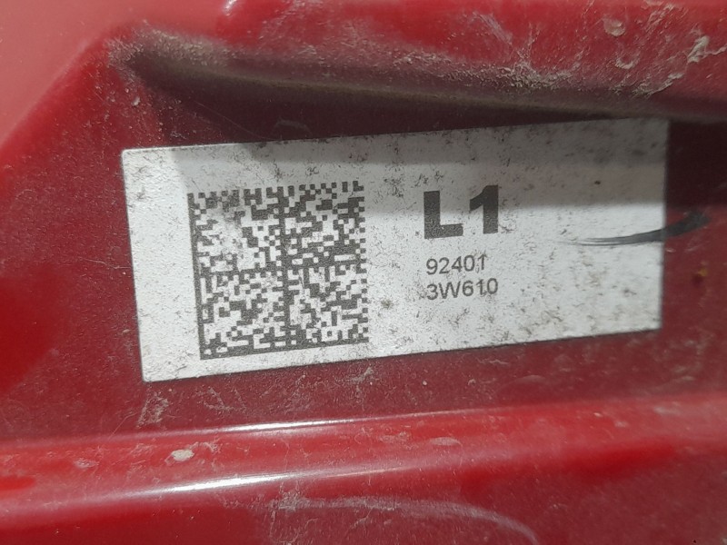 Recambio de piloto trasero izquierdo para kia sportage x-tech 4x2 referencia OEM IAM 924013W610  EXTERIOR