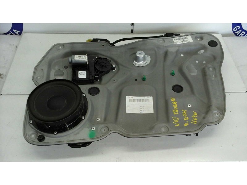 Recambio de elevalunas delantero derecho para volkswagen touran (1t1) 2.0 tdi referencia OEM IAM 1T0959702 19 Y10 PINS 