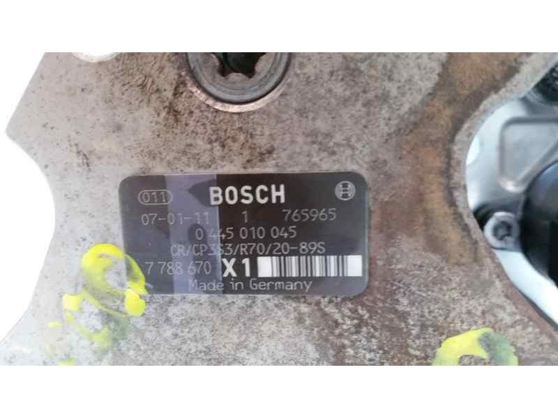 Recambio de bomba alta presion para bmw serie 3 berlina (e46) 2.0 16v diesel cat referencia OEM IAM 0445010045 7788670 BOSCH