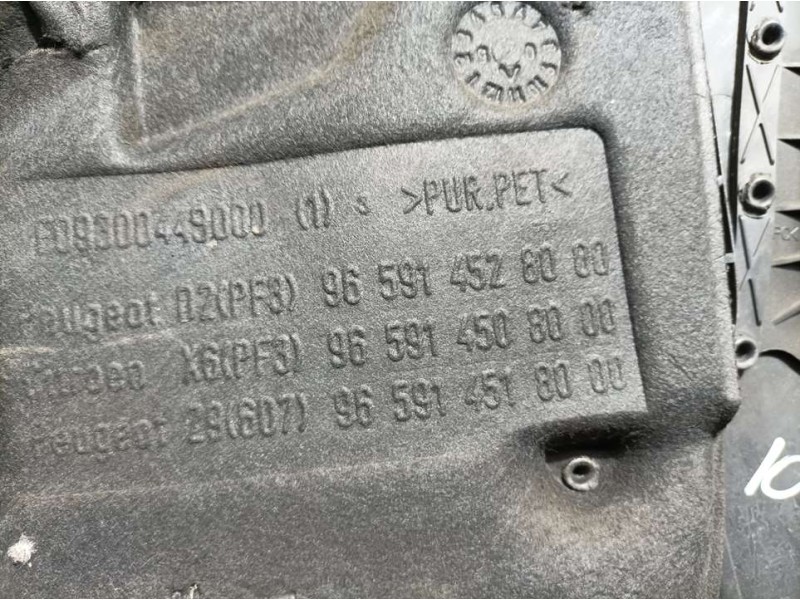 Recambio de tapa motor para citroën c6 exclusive referencia OEM IAM 9659145280  