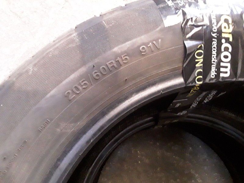 Recambio de neumatico pareja para neumaticos reutilizados - referencia OEM IAM 205601591V ZTYRE 205/60/15/91V