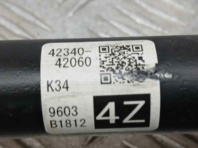 Recambio de transmision trasera izquierda para toyota rav4 hybrid 4x4 advance referencia OEM IAM 4234042060 9603B1812 