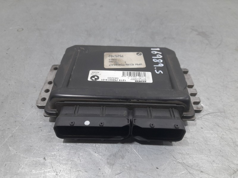Recambio de centralita motor uce para mini mini (r50, r53) cooper s referencia OEM IAM 121475200191 S118012001 SIEMENS