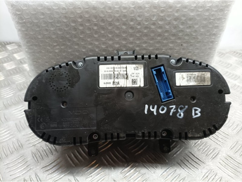 Recambio de cuadro instrumentos para seat ibiza sc (6j1) reference referencia OEM IAM 6J0920801A A2C53349080 VDO
