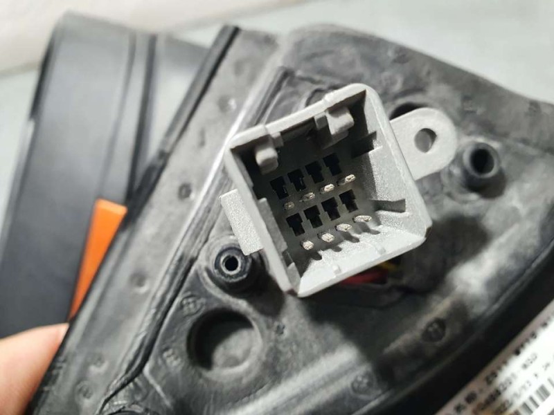 Recambio de retrovisor derecho para mg zs 1.5 vti referencia OEM IAM 10488201NSD 10488201NSD ELECTRICO 8 PINES