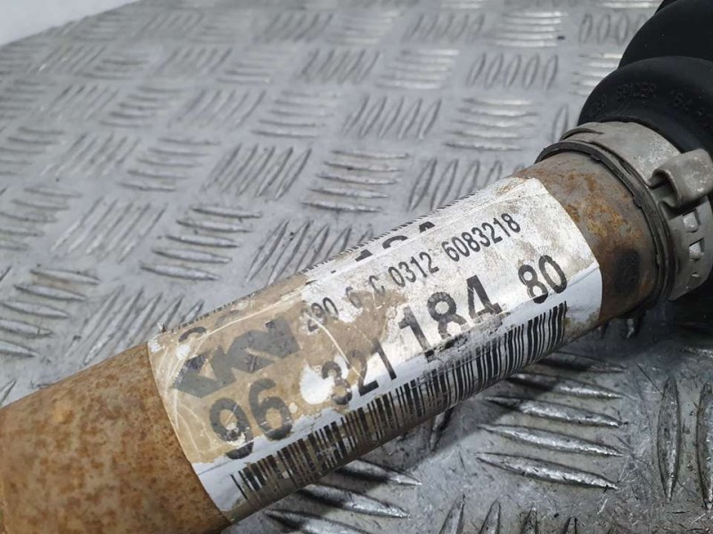 Recambio de transmision delantera izquierda para citroën berlingo 1.4 x familiar referencia OEM IAM 9632118480 6083216 