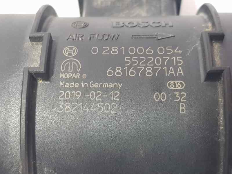 Recambio de caudalimetro para fiat doblo ii cargo (263) furgón basis maxi referencia OEM IAM 55220715 0281006054 BOSCH