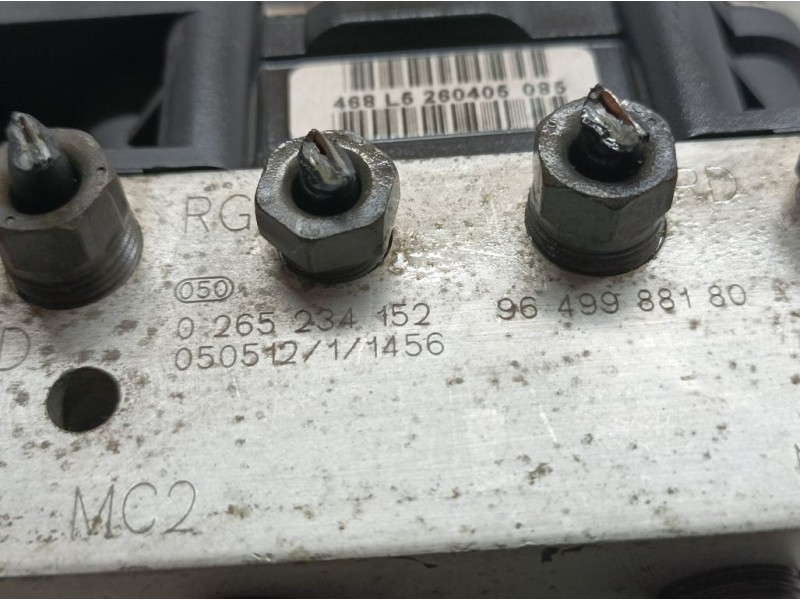 Recambio de abs para peugeot 307 cc (s2) básico referencia OEM IAM 9649977180 0265234152 BOSCH