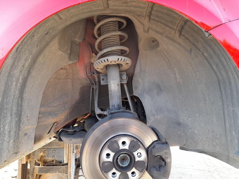 Recambio de plastico pase rueda del. dch. para audi a1 sportback (8xa, 8xf) 1.6 tdi referencia OEM IAM 8X0809962F  