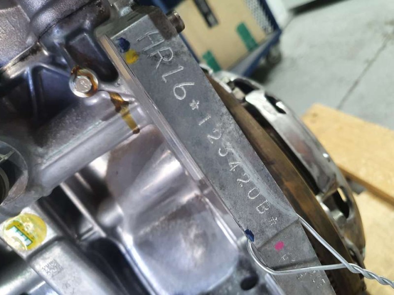 Recambio de motor completo para nissan qashqai (j10) acenta referencia OEM IAM HR16 123420B 