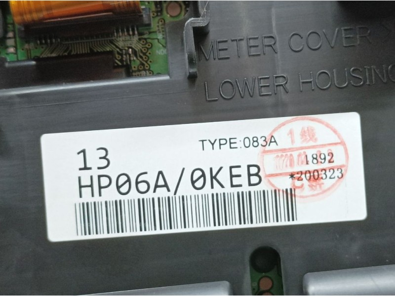 Recambio de cuadro instrumentos para nissan qashqai (j11) acenta referencia OEM IAM HP06A0KEB  