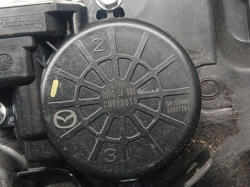 Recambio de elevalunas trasero derecho para mazda 2 lim. (de) active + referencia OEM IAM D6517297XB 7090733 ELÉCTRICO 2 PINS
