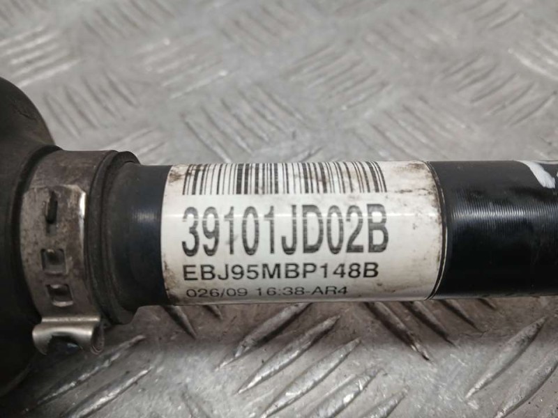 Recambio de transmision delantera izquierda para nissan qashqai (j10) acenta referencia OEM IAM 39101JD02B  