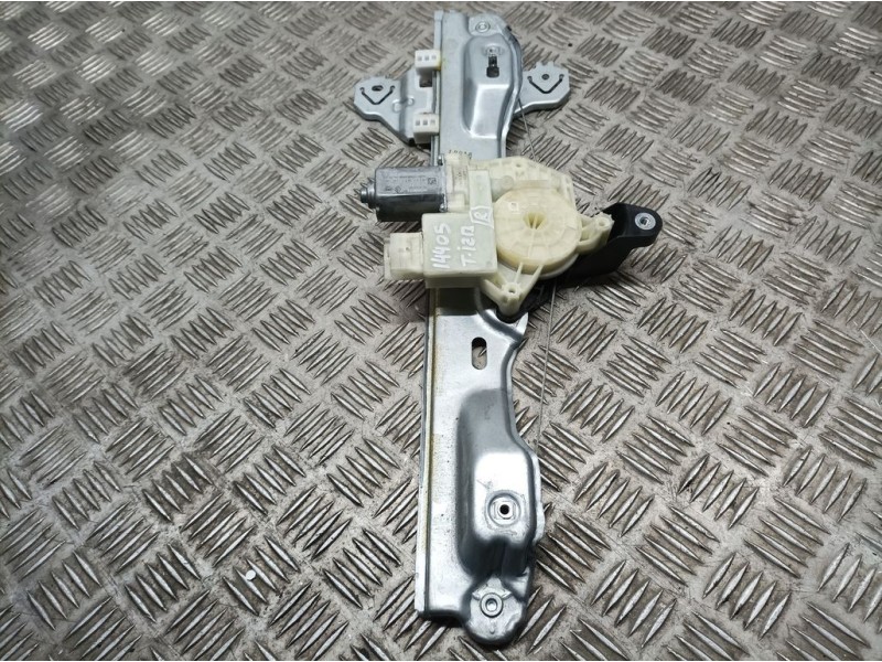 Recambio de elevalunas trasero izquierdo para nissan qashqai (j11) acenta referencia OEM IAM 82701HV00C C88539402 ELECTRICO 6 PI