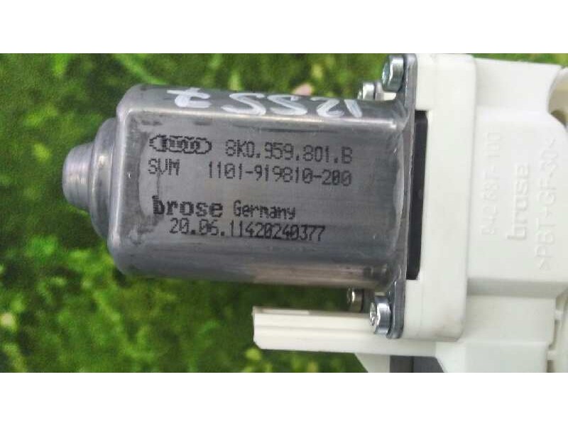 Recambio de motor elevalunas delantero izquierdo para audi q5 (8r) 3.0 tdi referencia OEM IAM 8K0959801B 1101919810200 BROSE