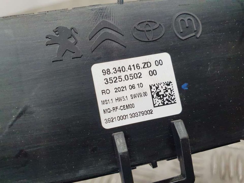 Recambio de mando calefaccion / aire acondicionado para peugeot expert furgón pro standar referencia OEM IAM 98340416ZD 35250502