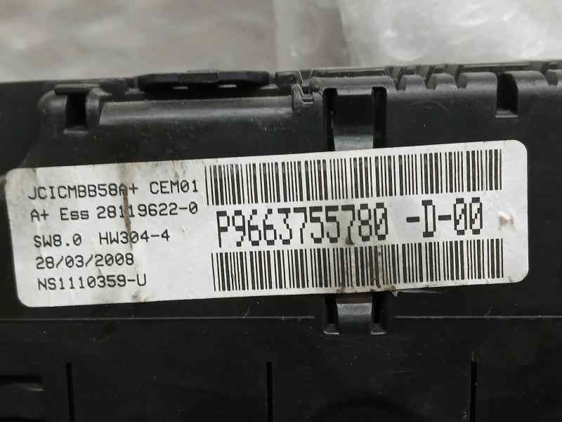 Recambio de cuadro instrumentos para citroën c4 grand picasso sx referencia OEM IAM 9663755780 NS1110359U JOHNSON CONTROLS