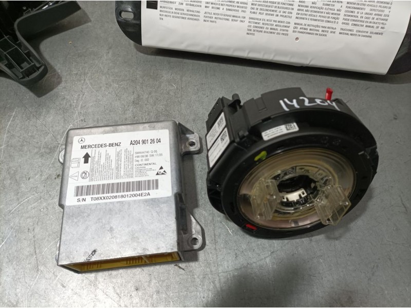 Recambio de kit airbag para mercedes-benz clase c (w204) berlina c 200 kompressor (204.041) referencia OEM IAM A0008605602  SIN 