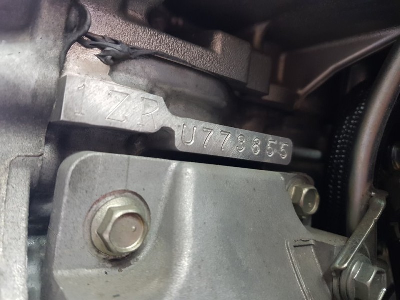 Recambio de motor completo para toyota auris active referencia OEM IAM 1ZR U773855 