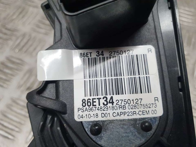 Recambio de potenciometro pedal para peugeot 5008 gt referencia OEM IAM 9674829180 0280755273 