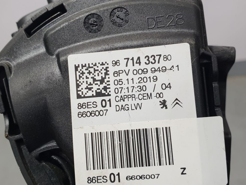 Recambio de potenciometro pedal para citroën c-elysée shine referencia OEM IAM 9671433780 6PV00994941 