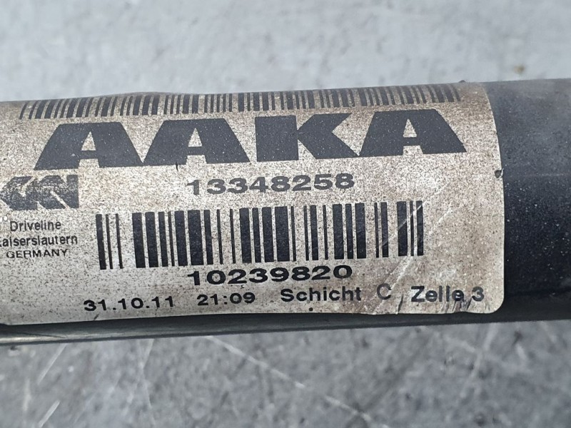 Recambio de transmision delantera izquierda para opel zafira tourer edition referencia OEM IAM 13348258 10239820 