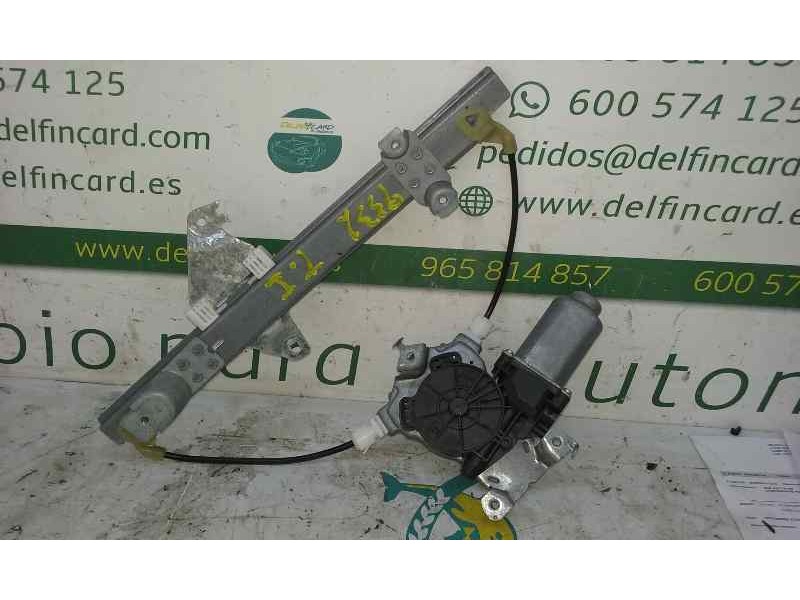 Recambio de elevalunas trasero izquierdo para nissan qashqai (j10) acenta referencia OEM IAM 402191A 2 PINS ELECTRICO