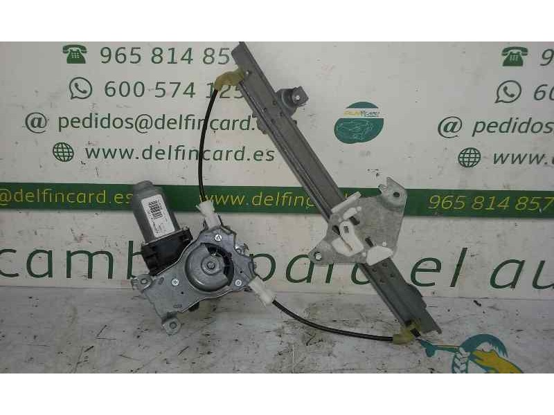 Recambio de elevalunas trasero izquierdo para nissan qashqai (j10) acenta referencia OEM IAM 402191A 2 PINS ELECTRICO