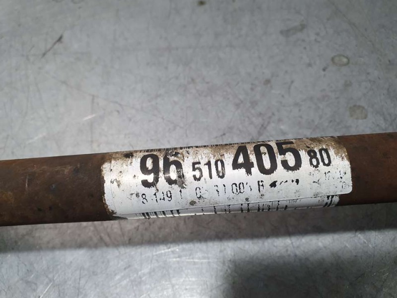 Recambio de transmision delantera izquierda para peugeot 207 x-line referencia OEM IAM 9651040580  