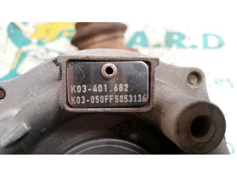 Recambio de turbocompresor para citroën xsara berlina 2.0 hdi referencia OEM IAM K03401682 K03050FF5053134 KKK