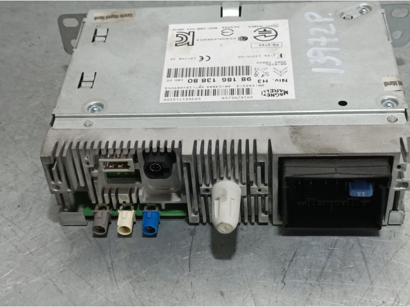 Recambio de sistema audio / radio para citroën c4 cactus feel edition referencia OEM IAM 9818613880 503551712200 