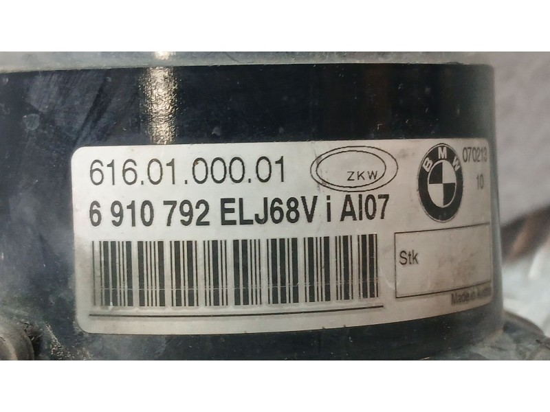 Recambio de faro antiniebla derecho para bmw 6 (e63) 630 i referencia OEM IAM 63176910792  6160100001