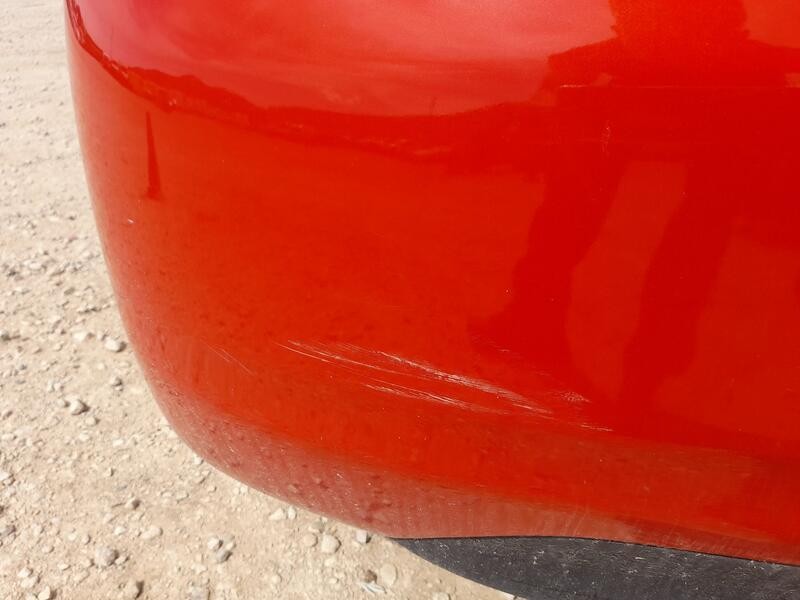 Recambio de paragolpes trasero para peugeot 208 i (ca_, cc_) 1.2 vti 82 referencia OEM IAM 1607254580 ROZADO 