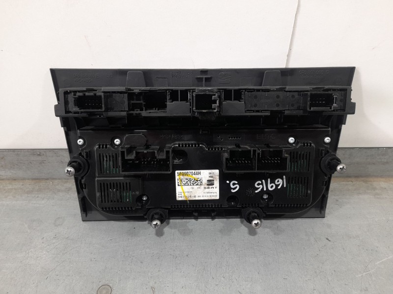 Recambio de mando climatizador para seat leon st (5f8) 2.0 tdi referencia OEM IAM 5F0907044H  