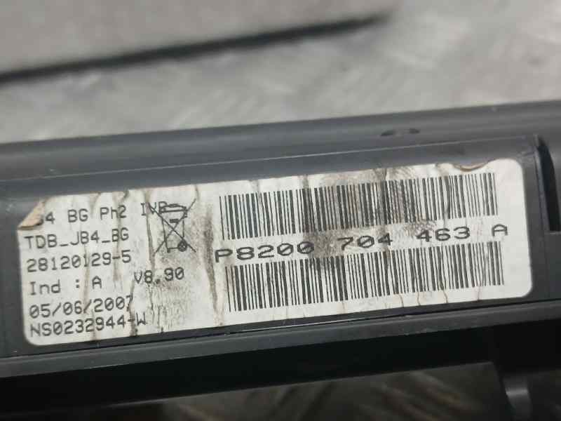 Recambio de cuadro instrumentos para renault scenic ii authentique referencia OEM IAM 8200704463A NS0232944W 