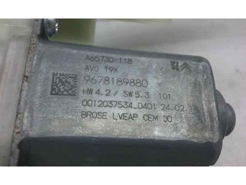 Recambio de elevalunas delantero izquierdo para peugeot 308 active referencia OEM IAM  6 PINS ELECTRICO