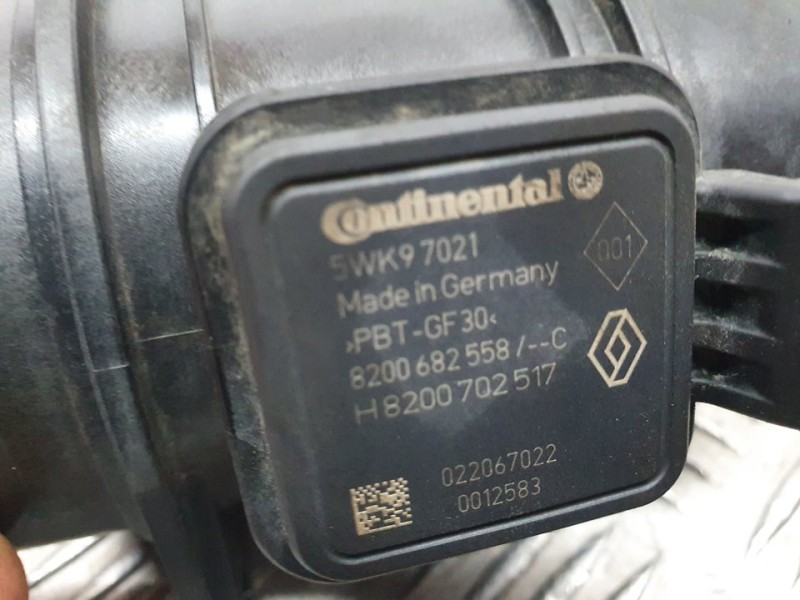 Recambio de caudalimetro para renault clio iv societé referencia OEM IAM 8200682558 5WK97021 CONTINENTAL