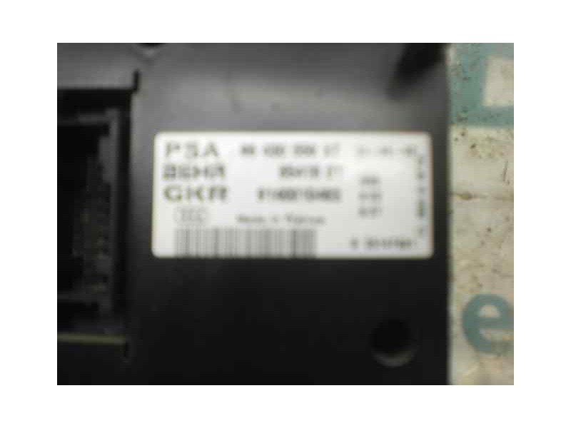 Recambio de mando climatizador para peugeot 206 sw xs referencia OEM IAM 96430550XT 96430550XT 96430550XT