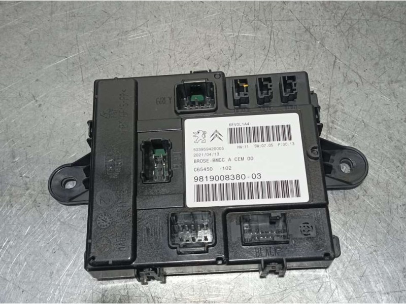 Recambio de modulo electronico para peugeot 3008 gt line referencia OEM IAM 9819008380 503959420005 