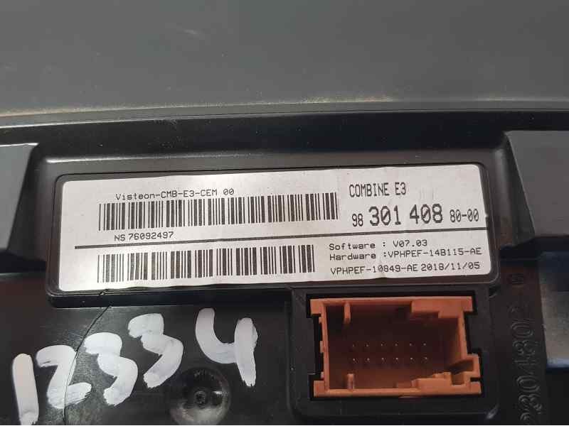 Recambio de cuadro instrumentos para citroën c4 cactus feel referencia OEM IAM 983014088000 NS76092497 VISTEON