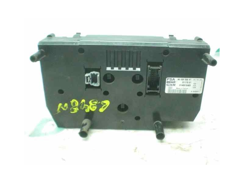 Recambio de mando climatizador para peugeot 206 berlina xr referencia OEM IAM 96430550XT 1000002777305 